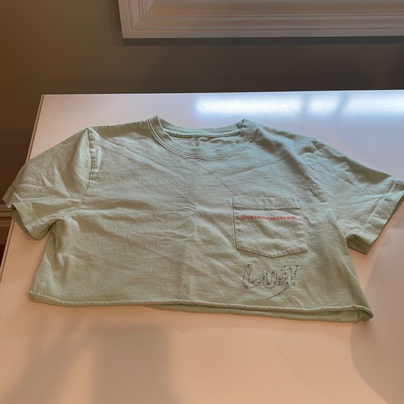 Chrome hearts cropped top small minty green color - Picture 1 of 5